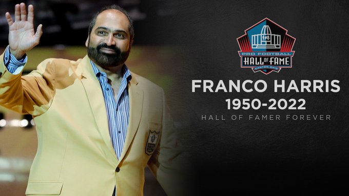 Rip NFL Legend Franco Harris 1950 – 2022 T-Shirt