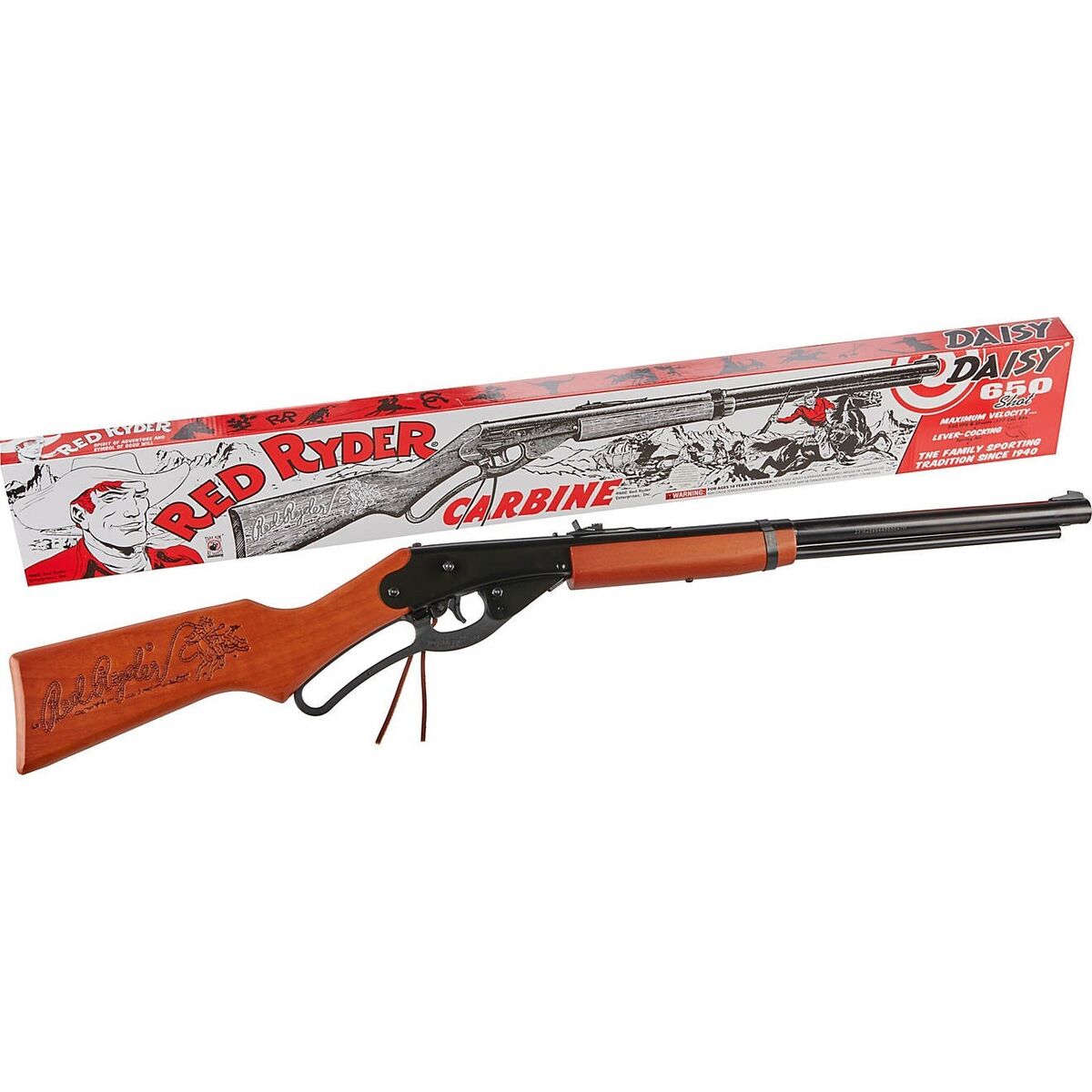 1-Daisy Red Ryder Carbine BB Gun 650 shot 350 fps 1938 BRAND NEW ...