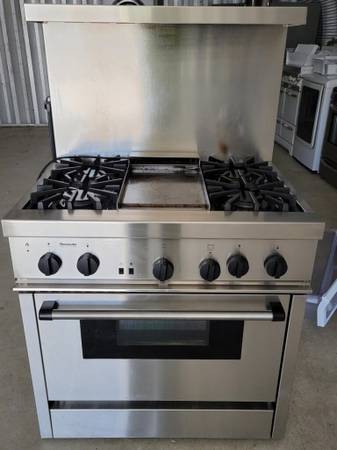 Wolf Countertop Convection Oven in Stainless Steel W/Red Knobs, NEW -  appliances - by owner - sale - craigslist